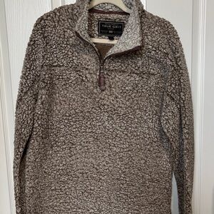 True Grit Unisex Sherpa 1/4 Zip